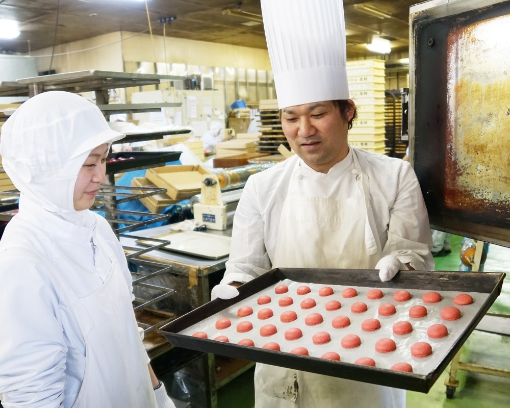 ５．フランス焼菓子の工程